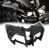 Adequado para Yamaha Yamaha MT-10 2017-2020 carenagem protetora da tampa do farol padrão fibra de carbono
