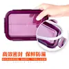 Caja Conservadora de Alimentos, Fiambrera de Vidrio Dividida, Fiambrera Bento Resistente al Calor, Recipiente para Microondas, Fiambrera para Oficinistas, Vidrio de Borosilicato Alto