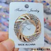 Broche de Mariposa Hueca con Diamantes AB Iridiscentes para Mujer, Pin de Mariposa de Diamantes Lujoso a Todo Color para Trajes y Abrigos, Broche Elegante y Lujoso