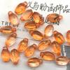 Esmalte tcheco botão de flor de magnólia longa diy acessórios de grampo de cabelo antigo material para roupas bagagem 8*14mm