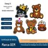 Grande tamanho Teddy Bear pano Patch High-end bordado urso pano Patch Toalha Bordar Atacado Fábrica Vendas Diretas Cross-border E-Commerce Hot Sale