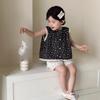 Pantalones Casuales de Verano Estilo Coreano para Niñas, Pantalones Cortos de Encaje a la Moda, Pantalones Cortos de Playa de Algodón de Bambú para Bebé