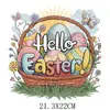 Cross-Border se especializa en Pegatinas de Transferencia Térmica de Conejito de Pascua, Impresión por Transferencia Térmica en Ropa y Accesorios de Equipaje, y Patrones de Logotipos Impresos