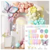 Juego de Globos Transfronterizo al por Mayor Tema Globos de Cumpleaños Guirnalda para Fiesta Arco Cadena de Globos para Niños Decoración Arreglo