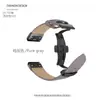 Adecuado para Garmin Garmin Fenix 8/8S 7X Fenix76 Correa de Lona de Nylon Hebilla de Mariposa de Doble Botón