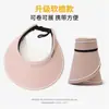 Sombrero Gorra Visera con Forma de Concha para Protección Solar para Mujer, Protección UV de Verano, Ala Ancha, Cubre Rostro, Gran Venta