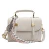 Bolso de Mano Retro Esmerilado de Alta Gama para Mujer 2025 Nueva Moda Bolso Cuadrado Pequeño Bolso de Hombro Cruzado Bolso de Mujer