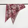 Nuevo Estilo Étnico Otoño/Invierno Flor de Anacardo Jacquard Imitación Cachemira Engrosado Borla Bufanda Bufanda Triangular Chal Chal Venta al por Mayor
