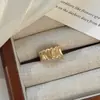 Anéis Abertos Transfronteiriços Europeus e Americanos, Nicho de Luxo, Anéis Simples e Modernos, Borboleta Elegante Combinada com Liga de Metal Joia de Mão Medieval