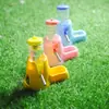 Bebedero de bola para hámster Alimentador Automático Hermético Tetera Especial Vertical Botella de Agua Comida para Mascotas Pequeñas