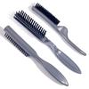 Peine de pelo de nailon peine de tres filas peine de cola puntiaguda peine rizador esponjoso forma de peine de cola puntiaguda cerrada peine de cola puntiaguda especial para el cabello Yiwu