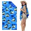 B104 Milhões de Peças em Estoque Amazon Mais Vendido Toalha de Praia Dupla Face em Fleece Suporta Design Personalizado Toalha de Surf e Toalha Esportiva