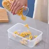 Caixa de Armazenamento Transparente Retangular, Caixa de Armazenamento Prática de Múltiplas Especificações, Caixa de Armazenamento para Geladeira, Caixa de Conservação para Moxabustão