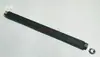Cabezal de Ducha Cuadrado y Redondo Negro con Tubo Recto, Barra Extendida, Tubo de Extensión, Conector de Barra Deslizante, Extensión Extendida Gris Pistola