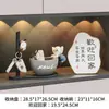 Gabinete de zapatos para la entrada Yuanbao, perchero para llaves, adorno de almacenamiento, decoración del hogar para la entrada y la sala de estar, regalo de inauguración
