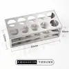 Rack para Tubos de Ensaio de Aço Inoxidável 304 Rack para Tubos Colorimétricos Equipamento de Laboratório para Centrífuga Coleta de Amostras de Sangue Rack Multifuncional para Tubos de Centrífuga
