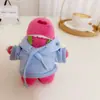 Apenas para Roupas] Conjunto de Roupas de Bebê Estilo Wang Sulong Liso Dragão Coque Jaqueta Moletom Reposição