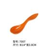 Cuchara de Melamina Cuchara de Mango Largo Cuchara de Plástico Colorida Cuchara con Gancho Cuchara Creativa Comercial para Ramen Picante Caliente Imitación Porcelana Cuchara Cuchara para Sopa Cuchara