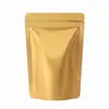 Bolsa de Papel de Aluminio de Color Bolsa Auto sellante Bolsa Translúcida Bolsa con Cremallera Metalizada Mate Bolsa para Empaque de Polvo Medicinal Bolsa de Papel de Aluminio En Stock