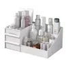 Caja de Almacenamiento para Cosméticos, Estante de Almacenamiento para Tocador, Lavabo de Baño de Escritorio de Gama Alta, Gabinete Organizador para Cuidado de la Piel, Modelo Nuevo