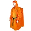 Impermeable exterior con mangas, capa impermeable para montañismo, senderismo, ligero y portátil, adecuado para camping BC, viajes, pesca y protección contra la lluvia