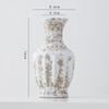 Jarrón de Cerámica Estilo Shumen Wabi-Sabi Retro Cerámica Jarrón para Flores Secas Decorativo de Alta Gama Flores Hidropónicas Adornos para Arreglos Florales para Sala de Estar