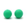 Cuentas Redondas de Silicona Transfronterizas 15 mm Redondas Grado Alimenticio Cuentas de Silicona para Bebé Accesorios para Cadena de Chupete Infantil Ahora