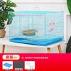 Gaiola Grande de Metal para Coelho para Uso Doméstico, Adequada para Hamsters, Porquinhos-da-Índia, Chinchilas e Codornas, Gaiola Dobrável para Coelho com Banheiro