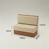 Asientos de Cabina Semicirculares para Restaurante Temático, Asientos de Cabina de Mimbre Montados en la Pared para Restaurante Occidental, Sofá de Asientos de Cabina Integrado para Restaurante de Uso Comercial