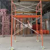 Andaime Portal Andaime Móvel Canteiro de Obras Engenharia Andaime Portal Guarda-Corpo de Camada Dupla Espessado Fábrica de Andaimes