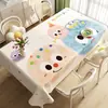 Toalha de Mesa Dopamina Impermeável à Prova de Óleo Lavável Resistente ao Calor Anti-Escaldante Retangular para Mesa de Jantar Luxo Leve Alta Qualidade para Mesa de Centro