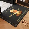 Tapete Cartoon em Forma de Estrela Capacho para Porta de Entrada Preto Resistente a Manchas Entrada de Casa Tapete Antiderrapante Veludo de Cristal Tapete de Chão Fofo
