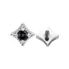 Pendientes de Aleación de Titanio F136 Estrella Zirconia Perforaciones Labiales Joyería de Titanio Grado de Implante Rosca Interna Accesorios para Orejas Perforaciones Hélix