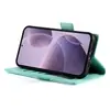 Adequado para capa de couro de luxo OPPORENO15F, capa flip antiderrapante para celular, capa de celular anti-queda com suporte OPPOA6X