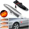 Adequado para Jaguar X-TYPE 2002-2009 pisca-alerta dinâmico de água corrente luz de sinalização luz lateral