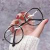 2021 Wholesale del Fabricante Nuevo Estilo Marco de Metal Lentes Lisos Lentes de Moda con Bloqueo de Luz Azul Se Pueden Adaptar con Lentes Graduados