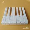Accesorios para Piano Rivero Perla Piano Coreano Cubiertas Blancas para Teclas, 52 Piezas para un Piano