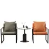 Sillón Individual Nórdico, Sofá Perezoso, Arte de Hierro de Lujo Ligero Italiano, Silla de Ocio Simple, Silla Tigre para Sala de Estar de Apartamento Pequeño