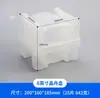 Caja para Chips de Silicio de Oblea 2 a 12 pulgadas Caja Jingzhou Caja LED Flor Transparente Azul Caja de Transporte Cobette Destello Puntual