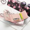 Ventas Directas de Fábrica 2021 Nueva Cartera para Mujer Estilo Coreano Hebilla Gran Capacidad Superficie Suave Portatarjetas de Monedas para Mujer