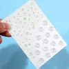 Pedrería para Maquillaje de Ojos, Pedrería en Forma de Lágrima, Pegatinas de Maquillaje para Niños, Pegatinas Faciales, Pegatinas de Pedrería Perla Rosa, Pegatinas de Pedrería para la Frente de Escenario