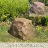 Tapa de alcantarilla Decoración Fibra de vidrio Escultura de piedra falsa Adorno Jardín Paisajismo Equipo de embellecimiento Tapa