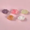 Accesorios luminosos de loto bodhi, cuentas de loto translúcidas tipo gelatina, colgantes de material de resina, pulsera y collar DIY al por mayor