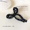 Pinza para el Cabello Fresca Dulce de Lunares Estilo Girly Pinza de Personalidad Nicho Moda de Alta Gama Versátil para Peinar Pinza de Tiburón