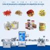 Linha de produção automática de selagem de embalagens dessecantes de snacks de nozes máquina de embalagem oxidante de garrafa plástica
