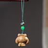 Sândalo Pau-rosa Sândalo Verde Escultura Fofa Cachorrinho Canela Celular Corrente de Bolsa Chaveiro Pingente