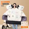Capa Antivento para Veículo Elétrico, Impermeável e à Prova de Vento, Espessada e Forrada com Lã para o Inverno, Quente e Resistente à Geada, Anti-Sujeira, para Andar de Bicicletas Elétricas