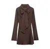 Para Comércio Exterior Transfronteiriço Europeu e Americano Roupas Femininas Aliexpress Mais Vendidas Verão Elegante Textura de Cetim de Seda Vestido Lenço