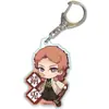 Cazador de demonios: Kimetsu No Yaiba Llavero Acrílico Tanjirou Nezuko Decoración para Bolso Colgante Pequeño Regalo del Día del Niño
