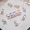 Popular celebridad en línea oreja de conejo de dibujos animados accesorios para uñas funda para teléfono móvil zapatos y sombreros bolsos parche decorativo DIY para el hogar Diamante